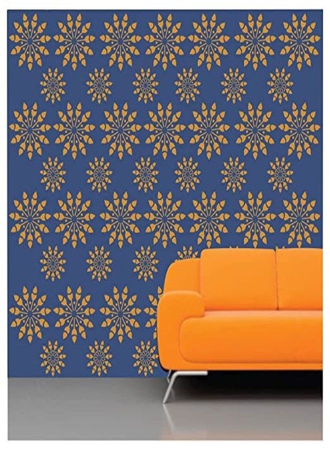 DECORNOW Trotwood Wall Stencil Reusable DIY Wall Stencil Painting, Suitable for Home Decoration, Wall Decoration Size : (16 inch x 24 inch) - Image 1
